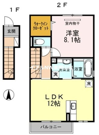 シュロスＭの物件間取画像